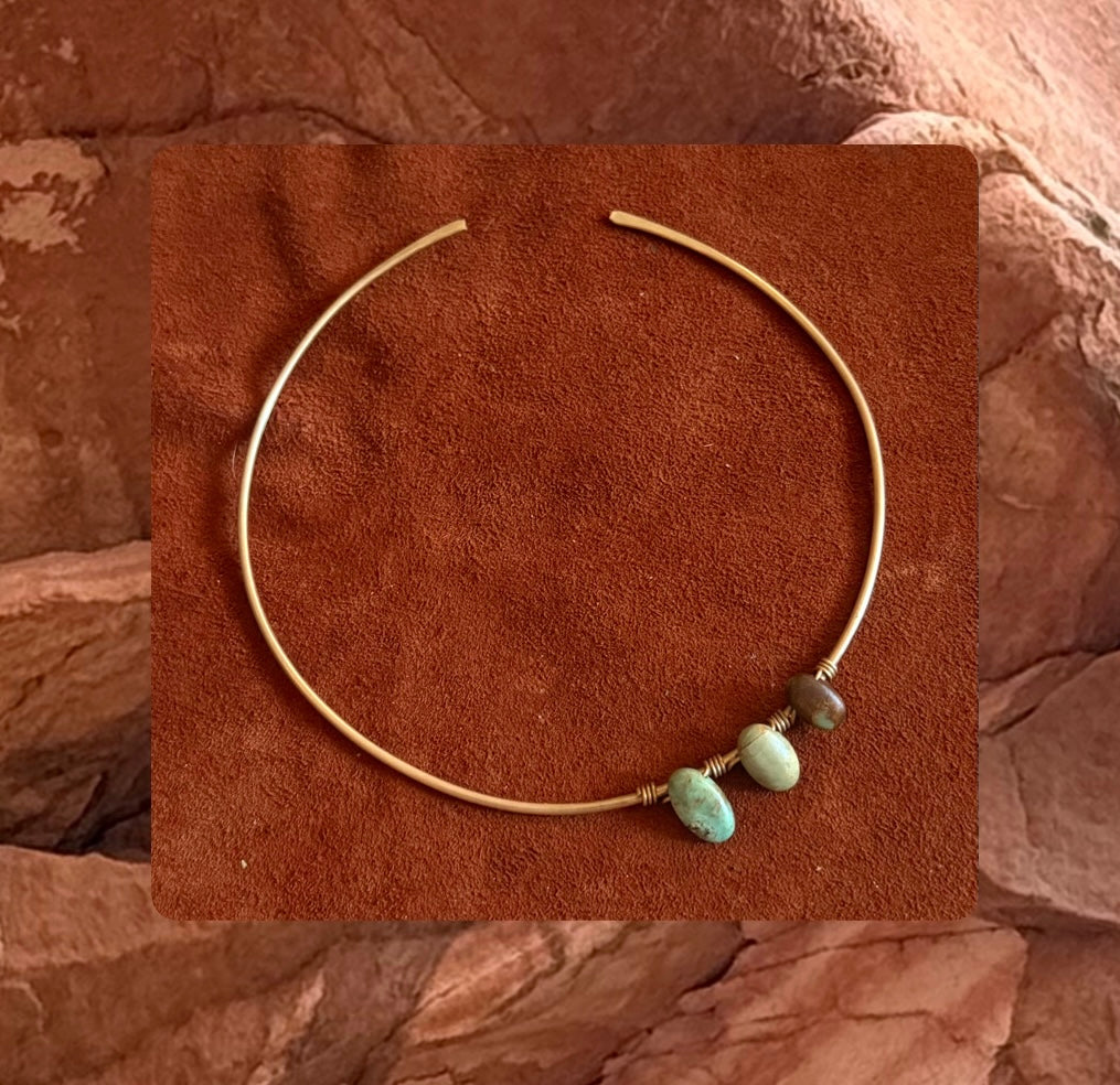 Turquoise cuff ~ sage mirage ✴︎
