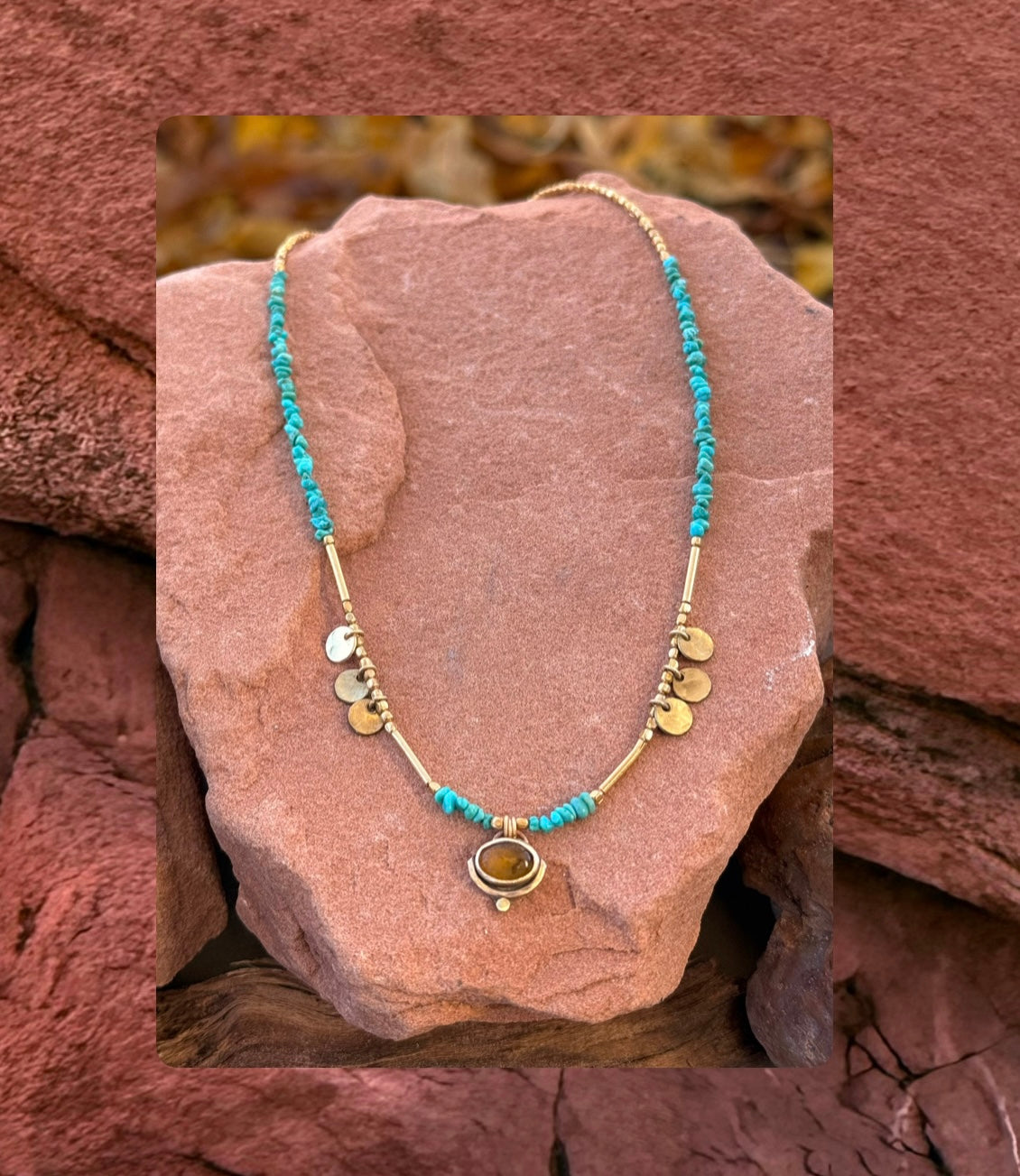 Desert mermaid talisman