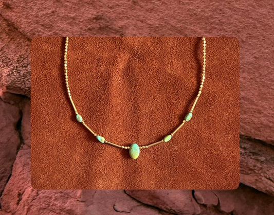 Desert drips necklace