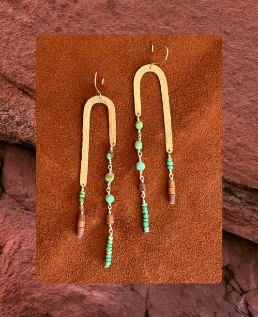 Arches ~ muddy river