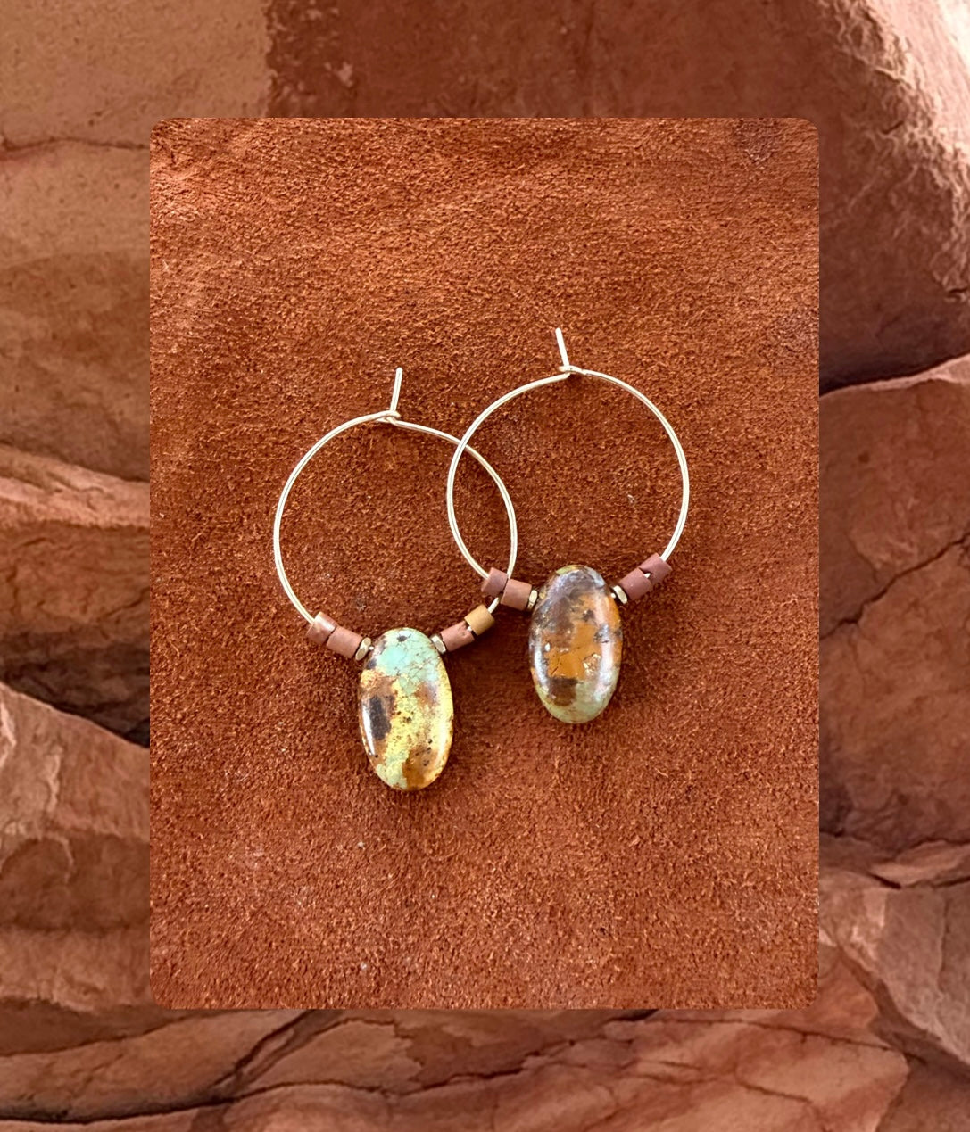 Muddy mermaid hoops ✦