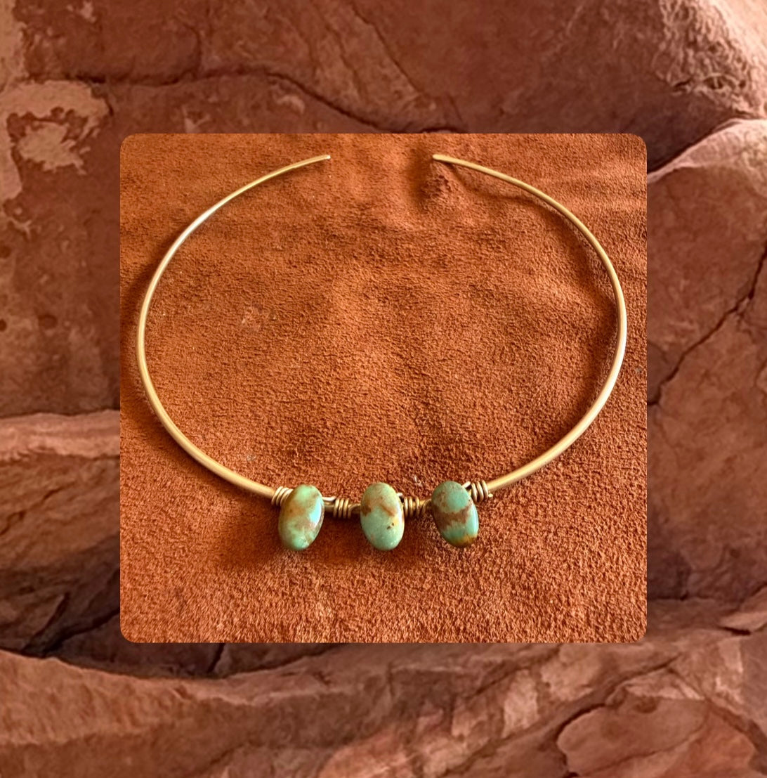 Turquoise cuff ~ sediment swirl ✴︎