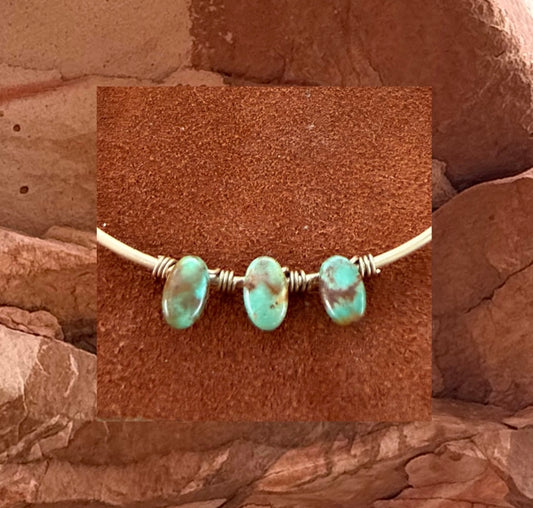 Turquoise cuff ~ sediment swirl ✴︎