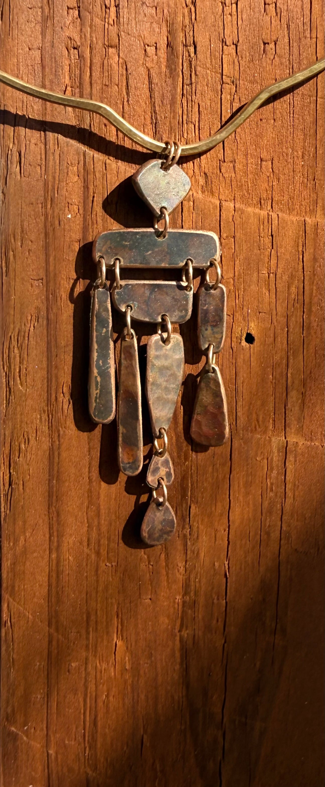 Patina tiles cuff