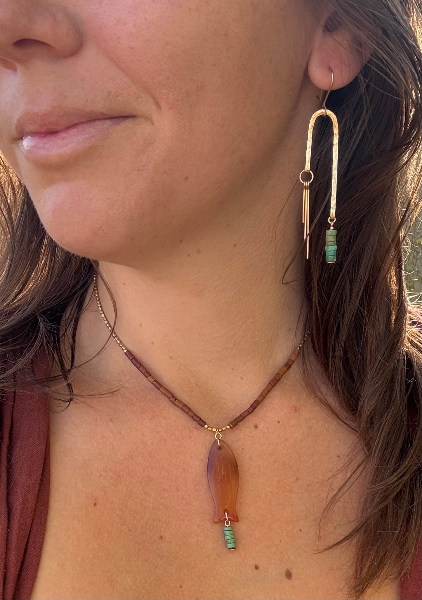 Sunbeam arches ~ brass