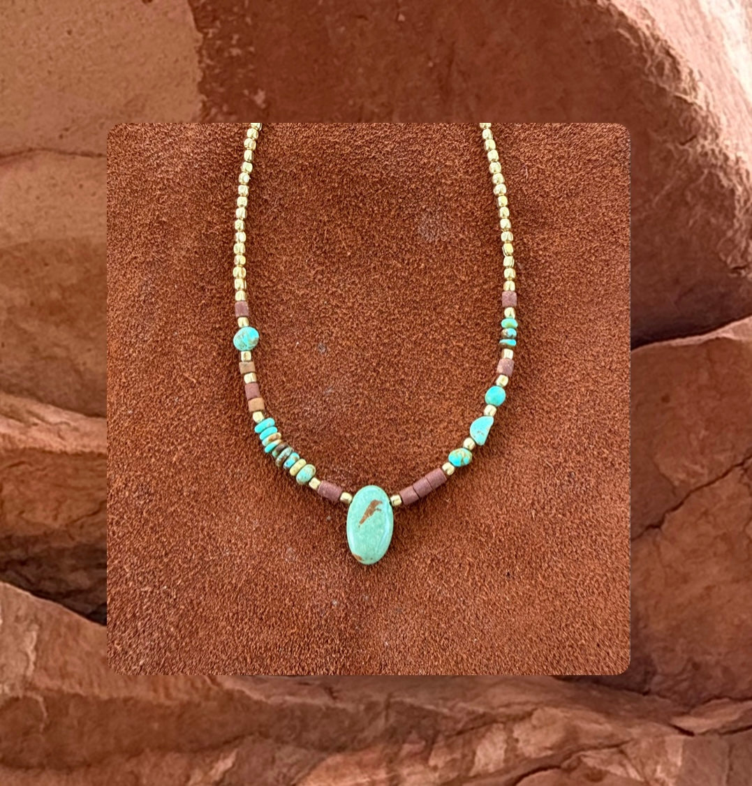 Turquoise trickles