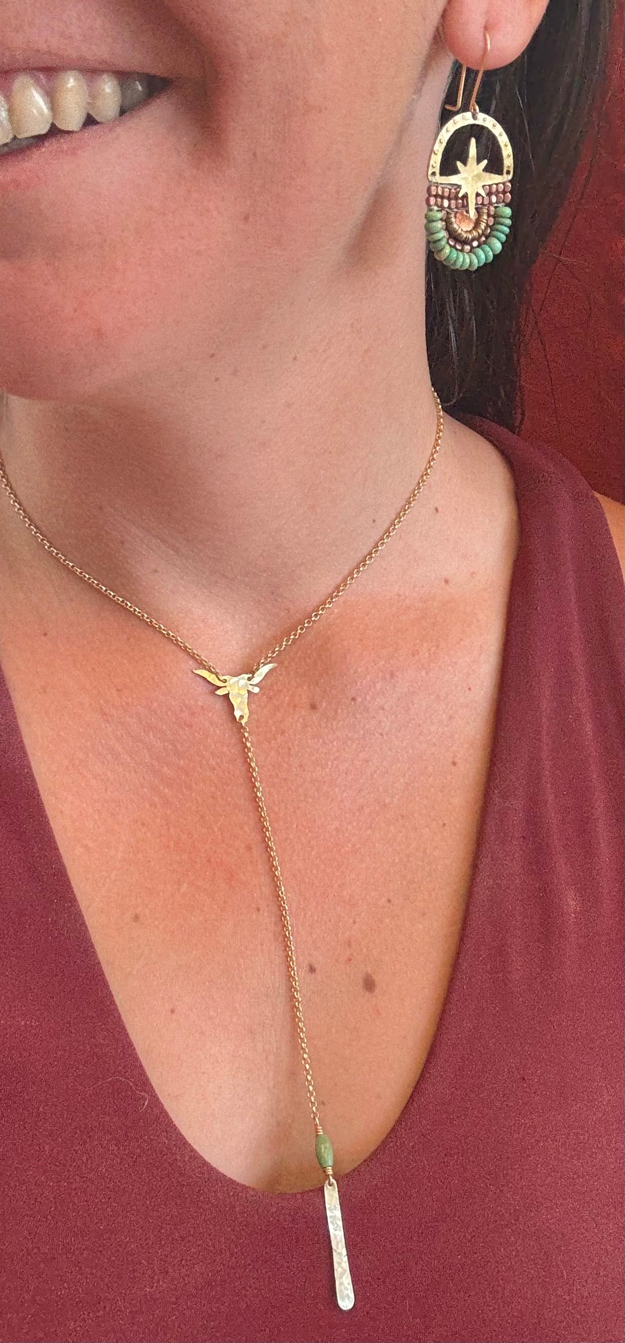 Longhorn necklace (made to order)